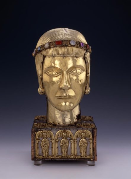 Head reliquary of St. Eustace © British Museum