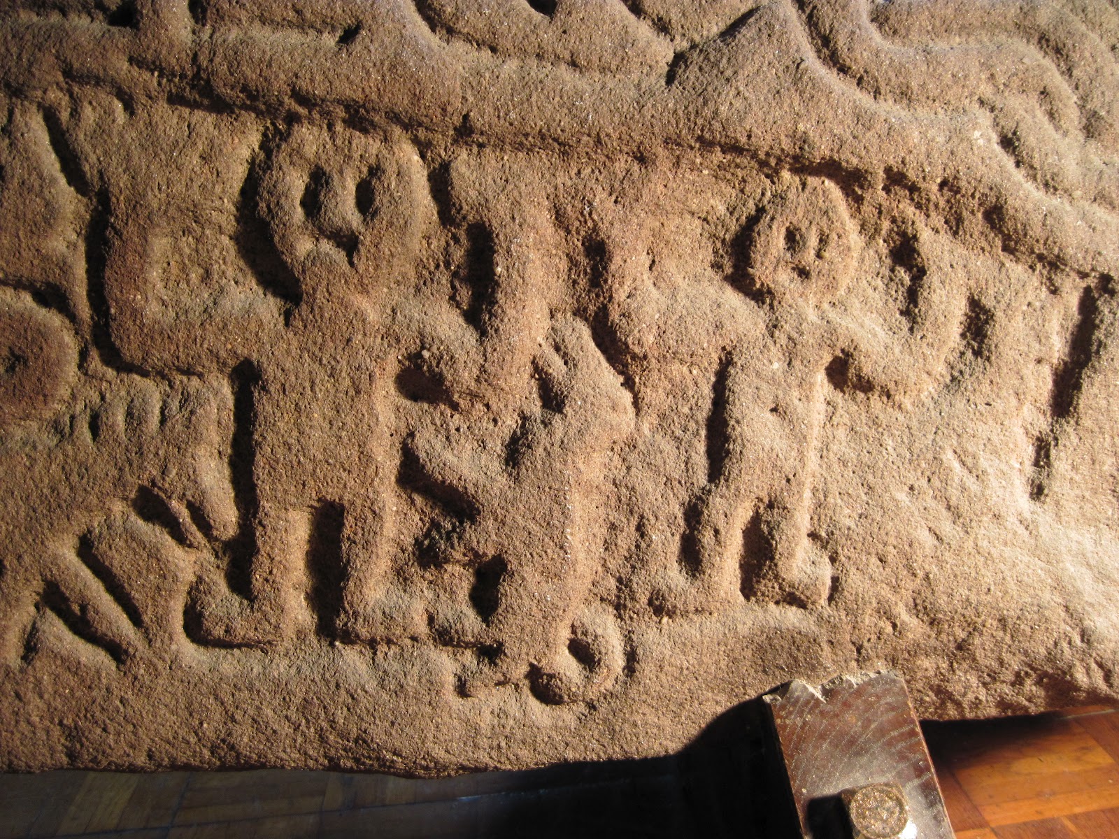 Hogback at St Peter's in Heysham and the Isle of Man © viqueen