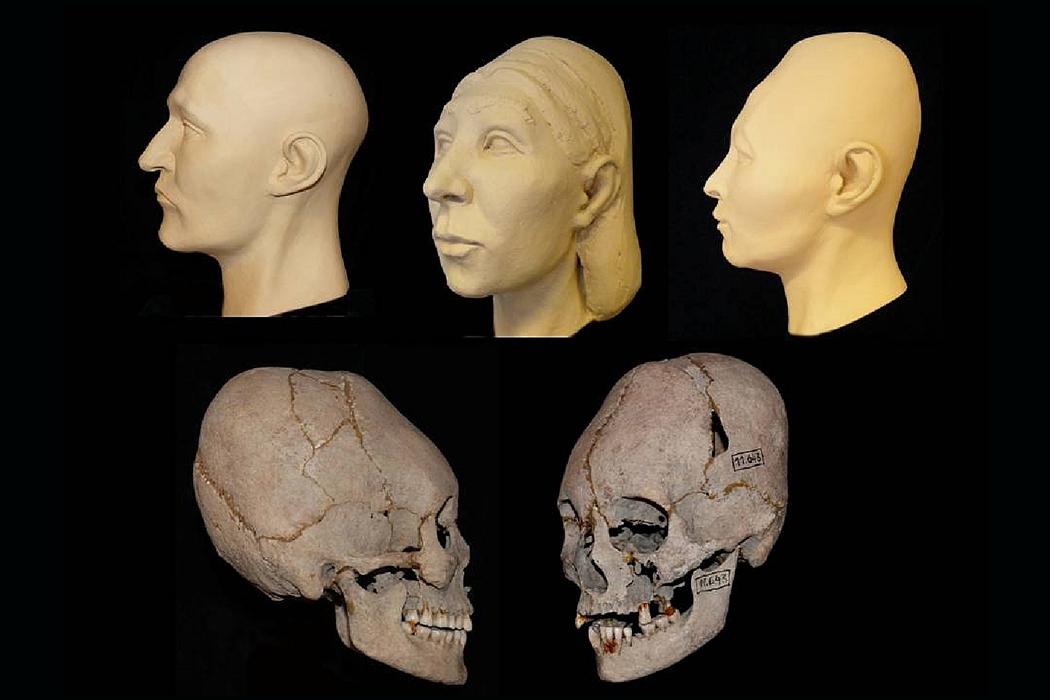 Huns elongated skulls from Europeana