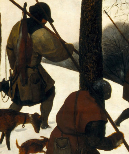Hunters in the Snow. By Pieter Bruegel the Elder. Source: Google Art project/Vienna Arthistorisches Museum