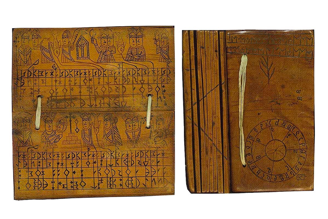 Ivory Bookform Calendar from the © Schoyen collection
