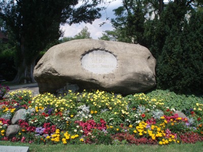 Memorial Stone for Jan Hus in Constance