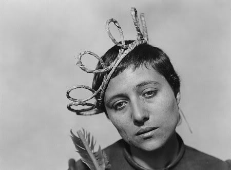 Jeanne d'Arc in the film by Carl Th. Dreyer