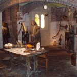 Jheronimus-Bosch in his studio