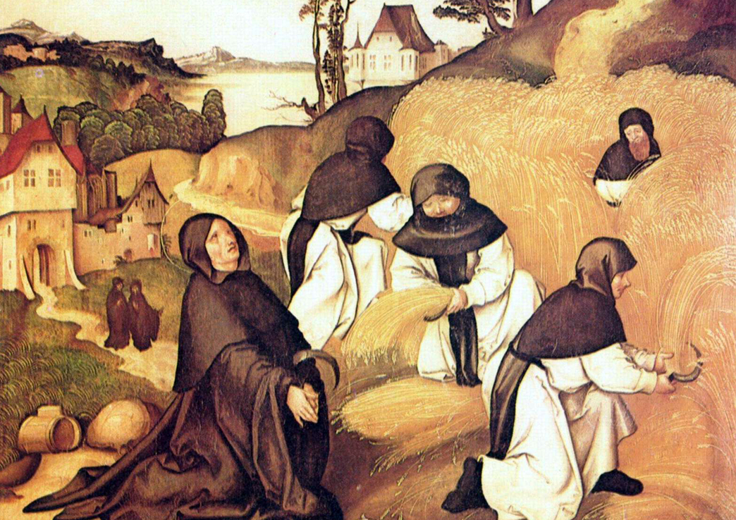 Jörg Breu the elder cistercians working in the field