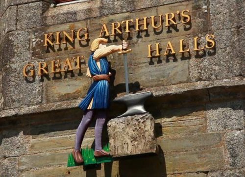 King Arthurs Great Halls at Tintagel Village