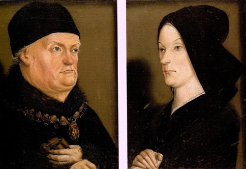 King René and Jeanne de Lavalle. Source. Wikipedia/Louvre