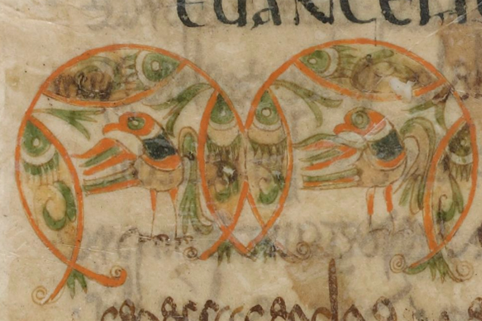 Lectionarius gallicanus, c. 700. From the Abbey of Luxeuill