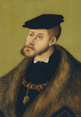 Charles V by Lucas Cranach the Elder. Source: Wikipedia