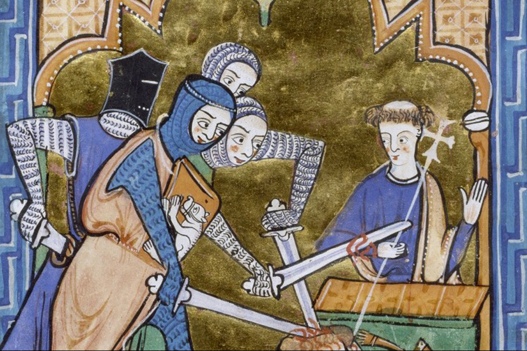 Martyrdom of Saint Thomas Becket from Walters W3415V