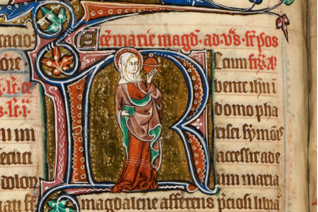 Mary Magdalen BL Stowe 12, f.276v