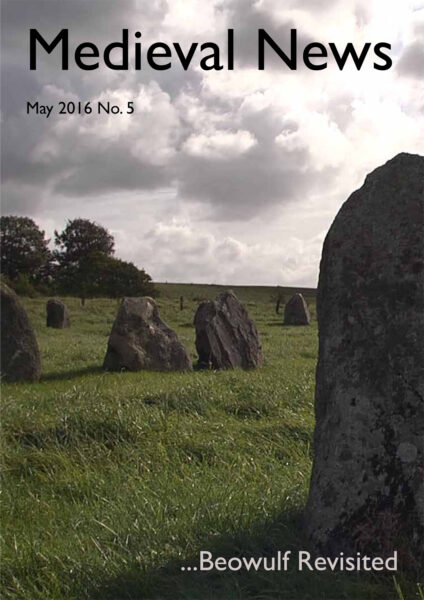 Beowulf Revisited at Lejre - cover Medieval Magazine 2016