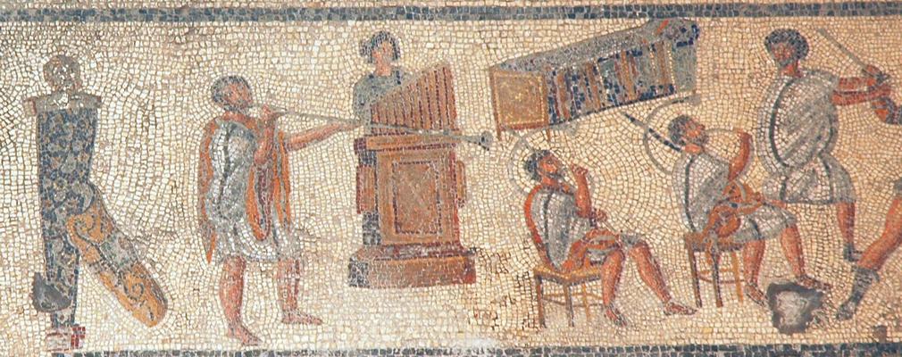 Mosaic from Zliten AD 200