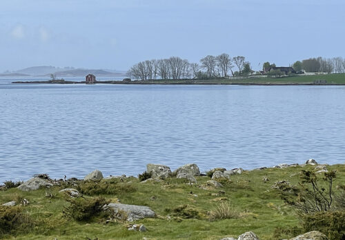 Location for a Norwegian naust from the 5th to 6th century. © Schousboe