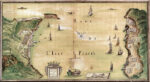 Habour at Percee in New France