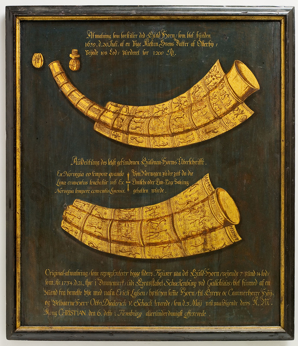 The Golden Horns from Gallehus from AD 400 — Medieval Histories