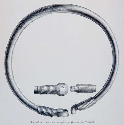 Pietroasa Ring from the original publication 1875