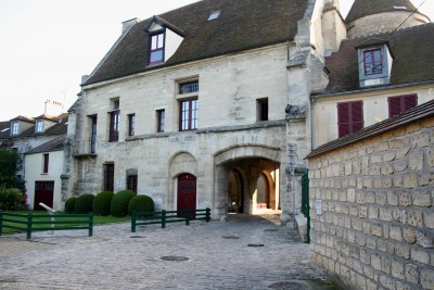 The Porterie at Poissy is the former entrance to the Abbey. Source Wikpedia