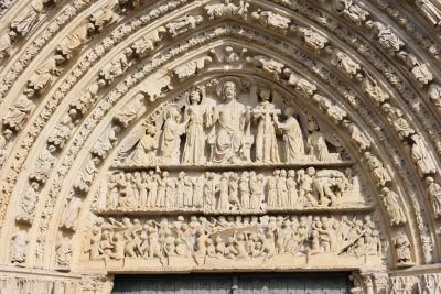 Portal of the Cathedral of Sainte-Pierre in Poitiers. Source: Wikipedia