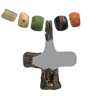 Reconstruction of Crucifix pendant from Ketting