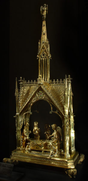 The reliquary of the Holy Sepulchre from Pamplona. Source: Wikipedia