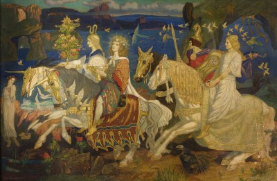 The Riders of the Sidhe by John Duncan, 1911© Dundee City Council (Dundee's Art Galleries and Museums
