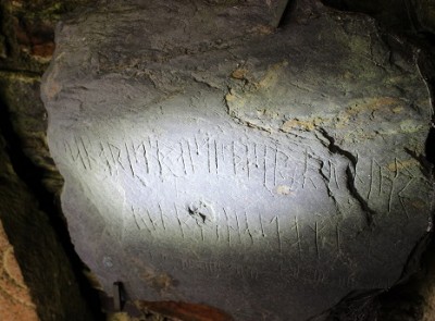Norse rune-stone, Maughold, Isle of Man © S. Storti