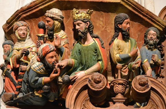 Santa Catalina in Burgos - the story of Fleur and Balncheflor