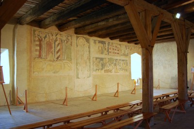 Siedlęcin paintings in the great hall 