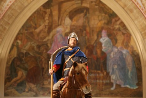Soldier in the army of Charlemagne