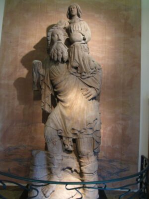 St Christopher at Norton Priory