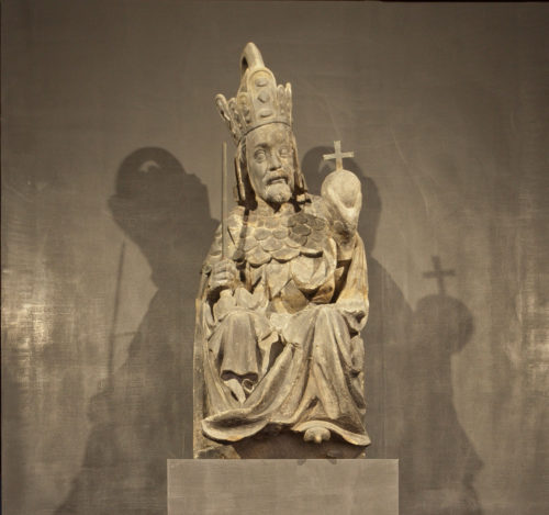 Statue from the Tower at the Charles Bridge in Prague
