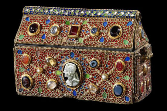 The Teuderigus Reliquary from St. Maurice d'Agaune, Schwitzerland