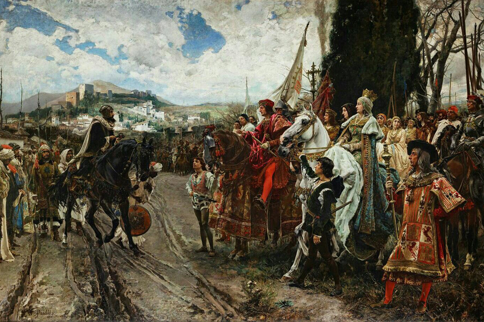 The Capitulation of Granada by F Pradilla
