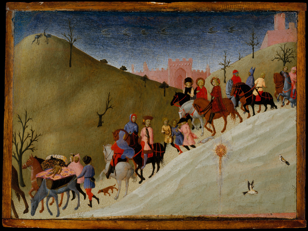 The Journey of the Magi (fragment), ca. 1435. Sassetta the metropolitan