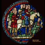Thomas Beckett pilgrims window Canterbury Cathedral