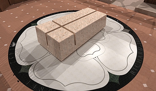 The future tomb of Richard III