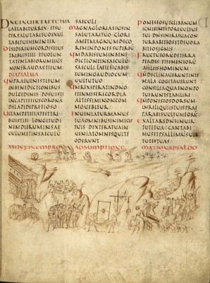 Utrecht psalter leiden 31