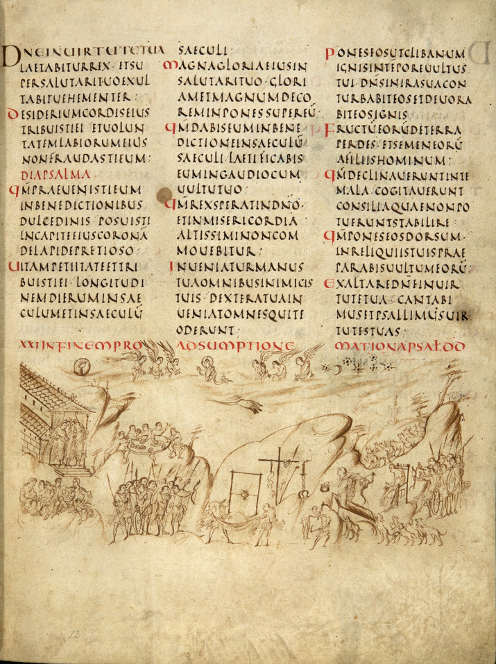 Utrecht Psalter Medieval Histories