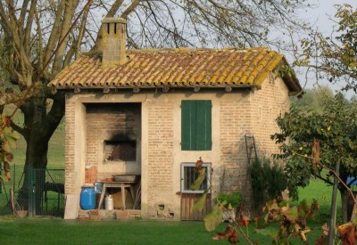 Typical small house in a Partecipanze Bolognese © Franco Ardizzoni