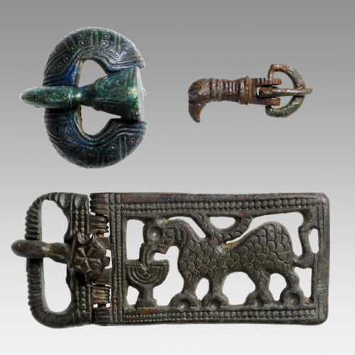 Belt Buckle from Testona-Moncalieri, 6th - 7th centuries. © Torino, Museo di Antichità - Polo Reale