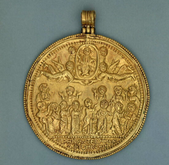 Byzantine medallion ca. 6th -7th century © Trustees of the British Museum