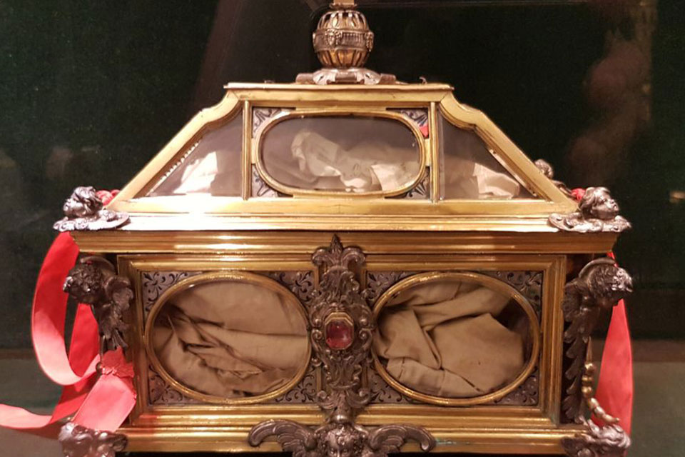 Becket reliquary © The Dean and Chapter at Canterbury Cathedral