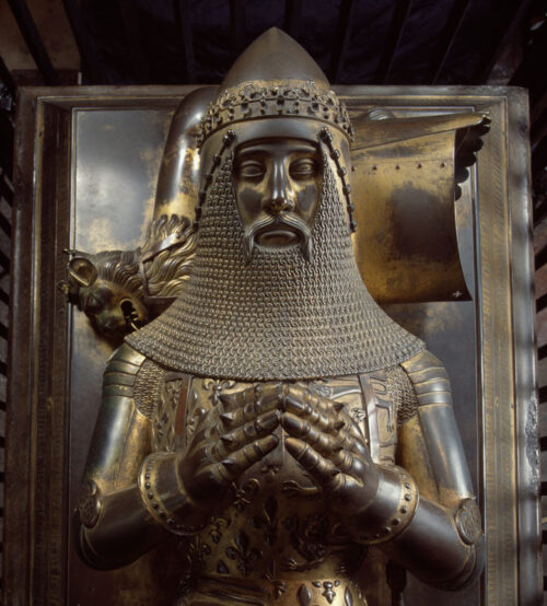 The Black Prince, edward of Woodstock. Head of effigy © Imgur