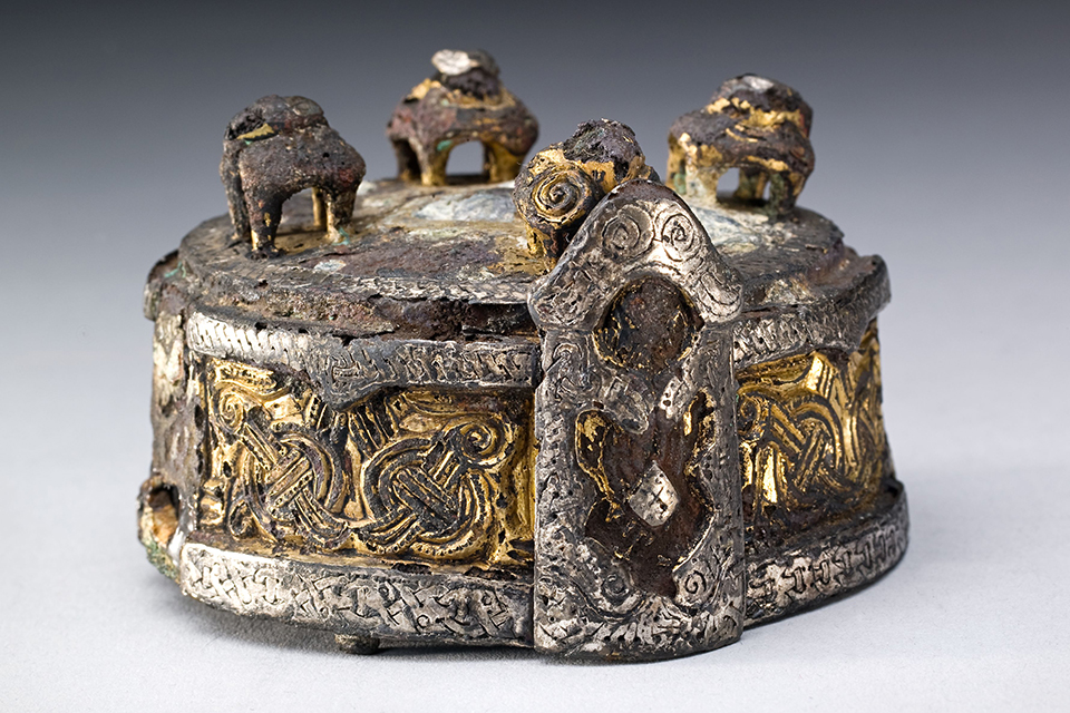 Box brooch from Gotland worn by Harold Blutooth's Sorceress © National Museum of Denmark/Arnold Mikkelsen CCBYSA