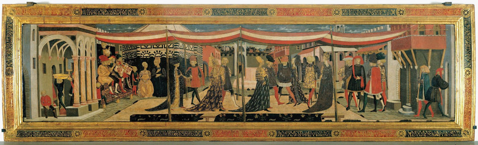 The Adimari Cassone from Galleria dell'Accademia a Firenze