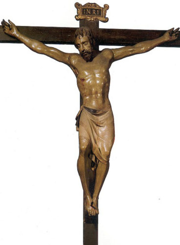 Crucifix by Donatello In Santa Croce. Source: Wikipedia