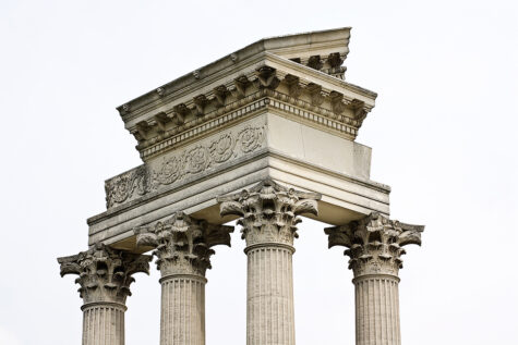 Harbour temple at Xanten © Miradrozdowski/ Dreamstime 10909686