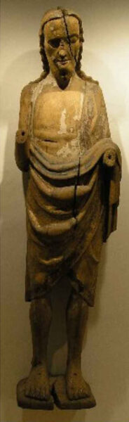 Figure of Christ, late 13th century. To be hoisted up through the roos. Source: National Museum of Copenhagen/Jens Bruun