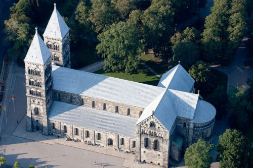 The Cathedral in Lund in Sweden. Source: Wikipedia